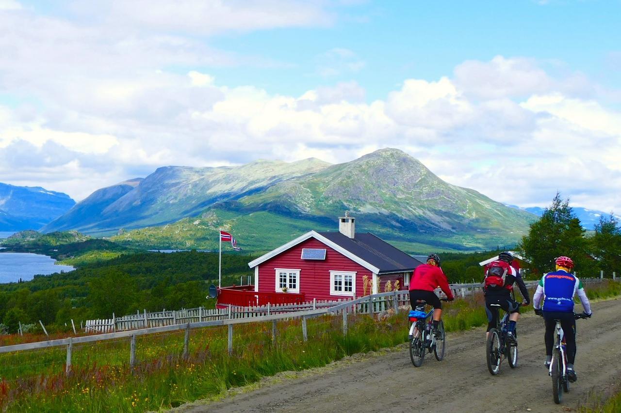 Hotel Gomobu Fjellstue Ron Exteriér fotografie